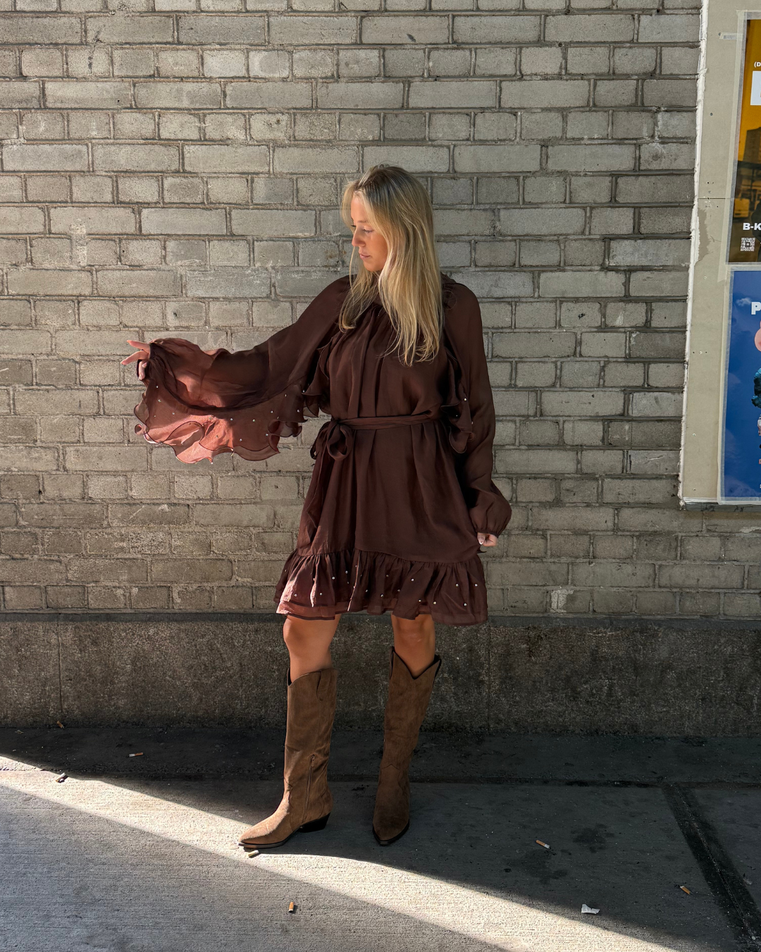 Malou Rhinestone Dress - Bild 2