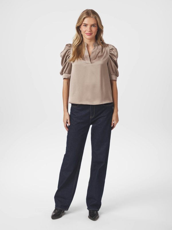 Roella heavy satin blouse - Bild 2