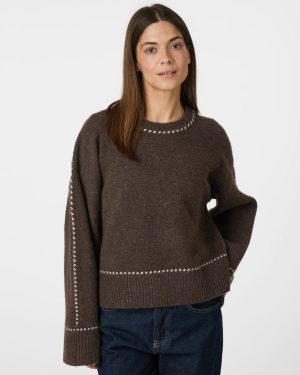 Roeme Knit Stitch Blouse