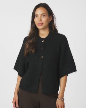 Benuta fluffy knit cardigan