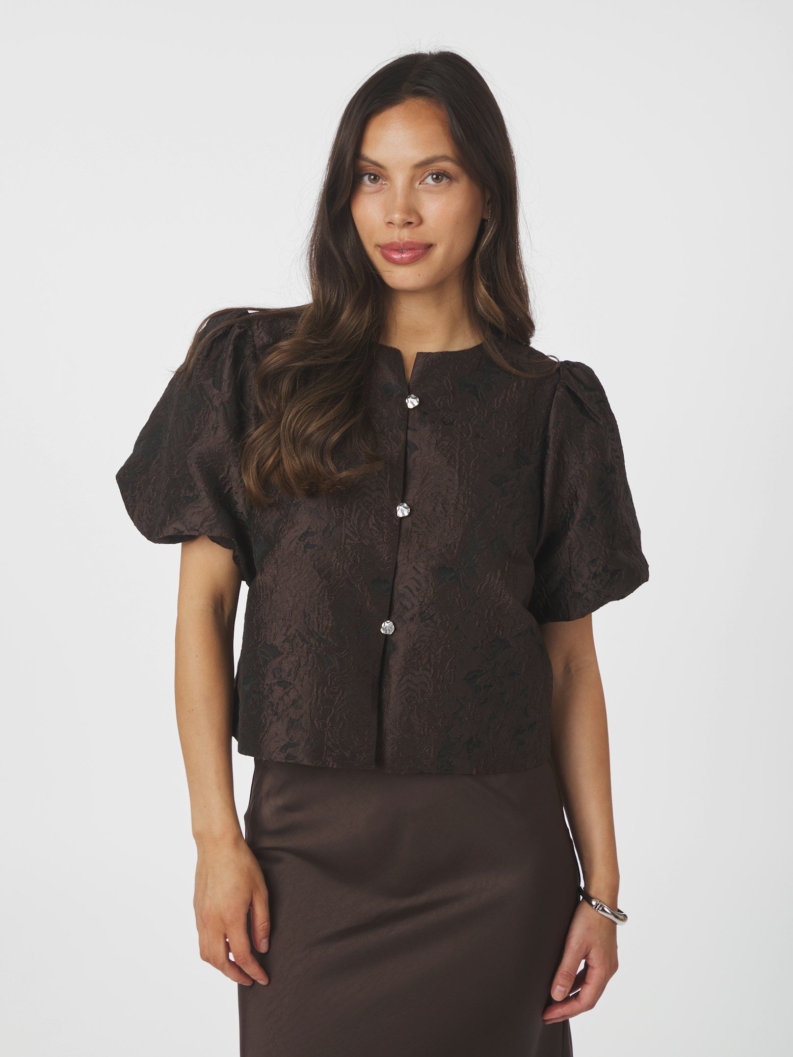 Aisa brocade blouse