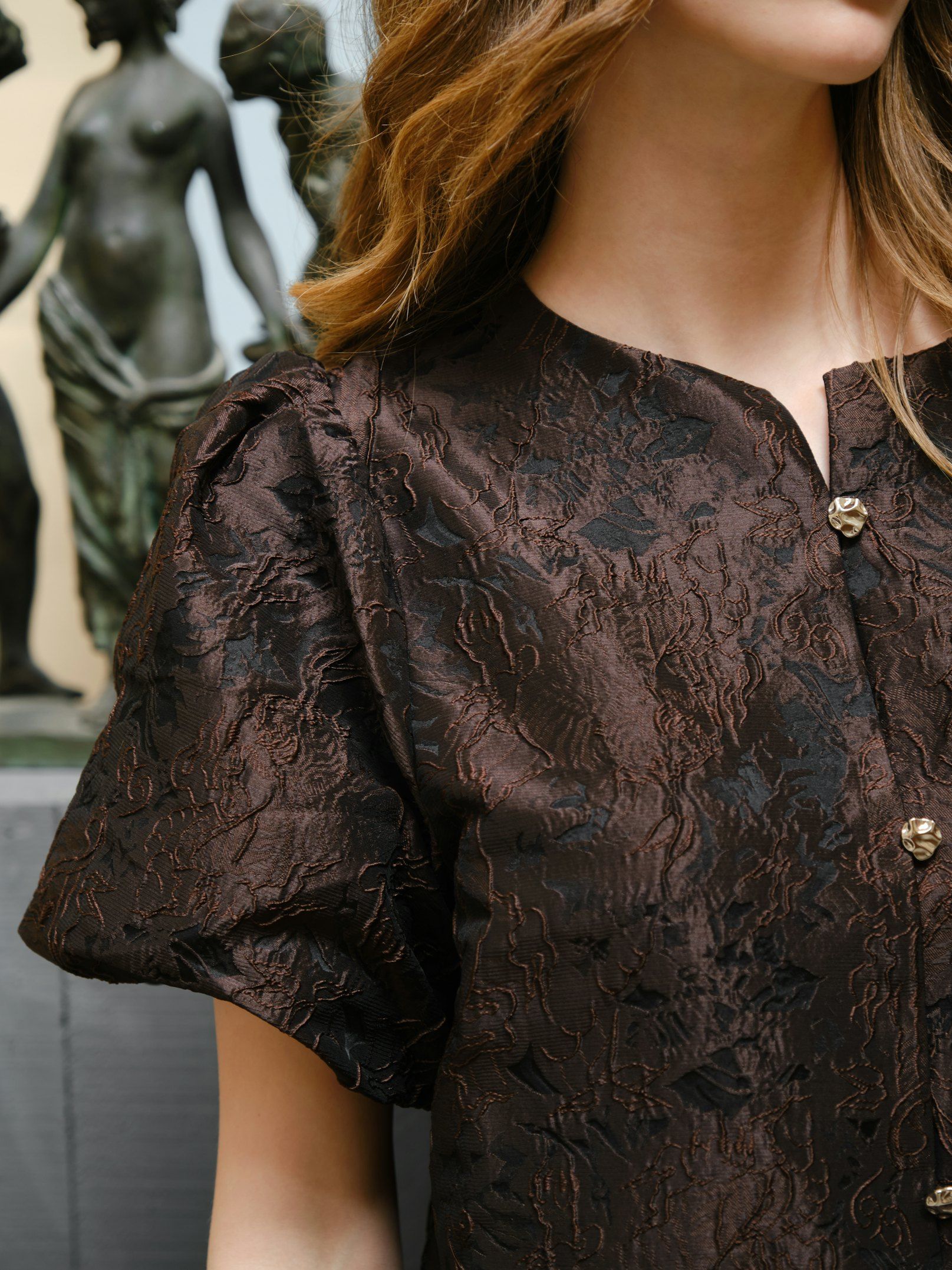 Aisa brocade blouse - Bild 4