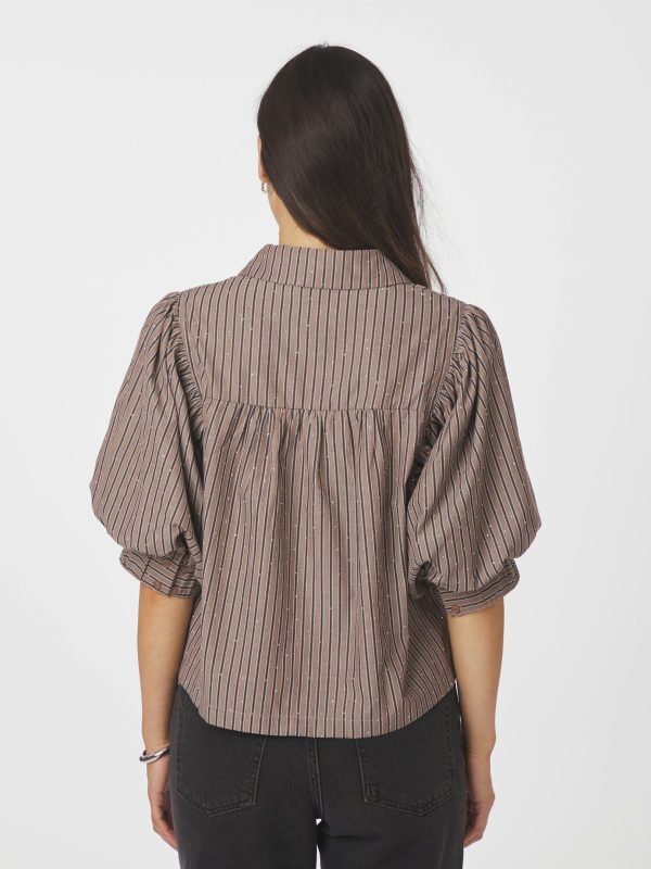 Etta soft stripe stone shirt - Bild 2