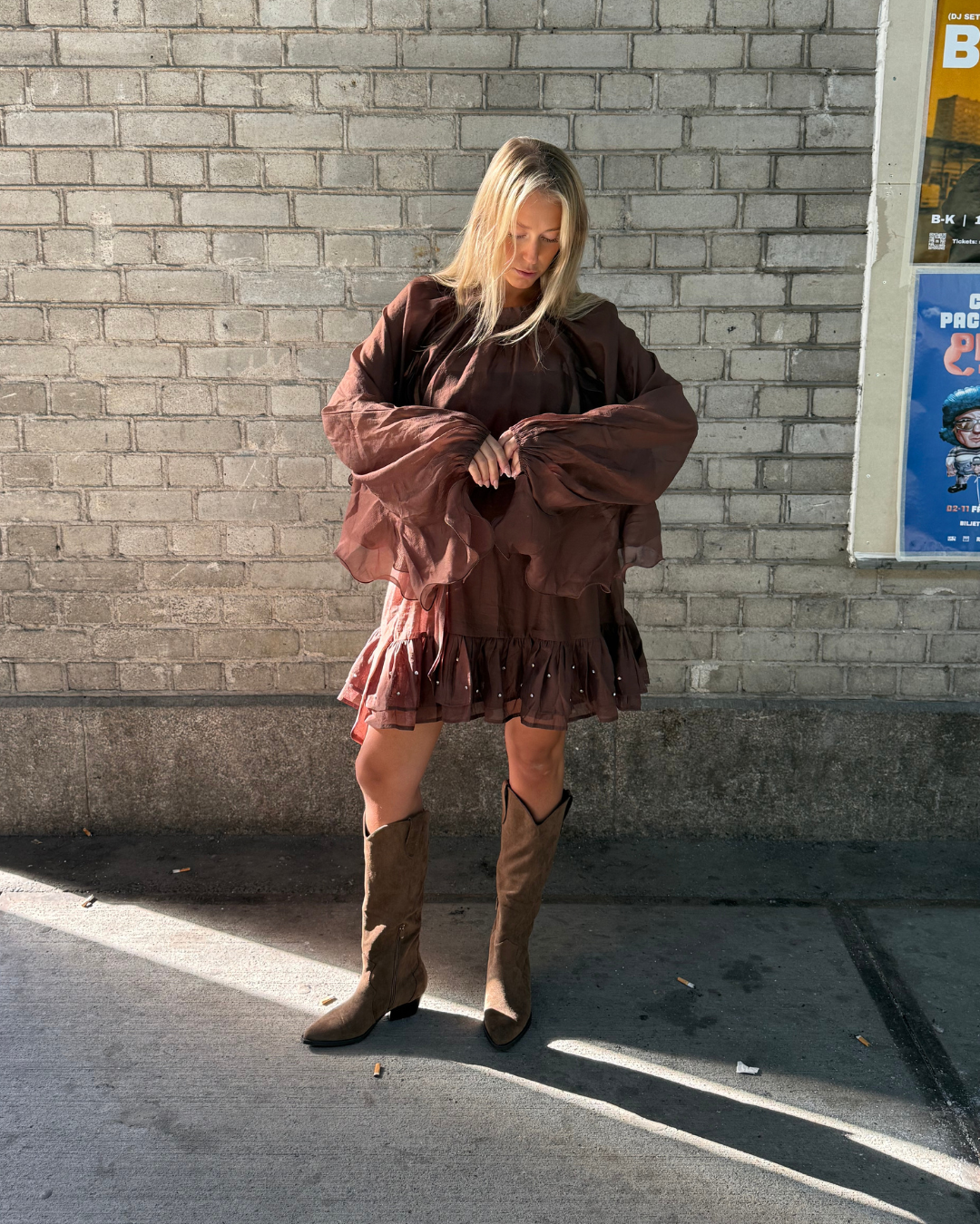 Malou Rhinestone Dress - Bild 3