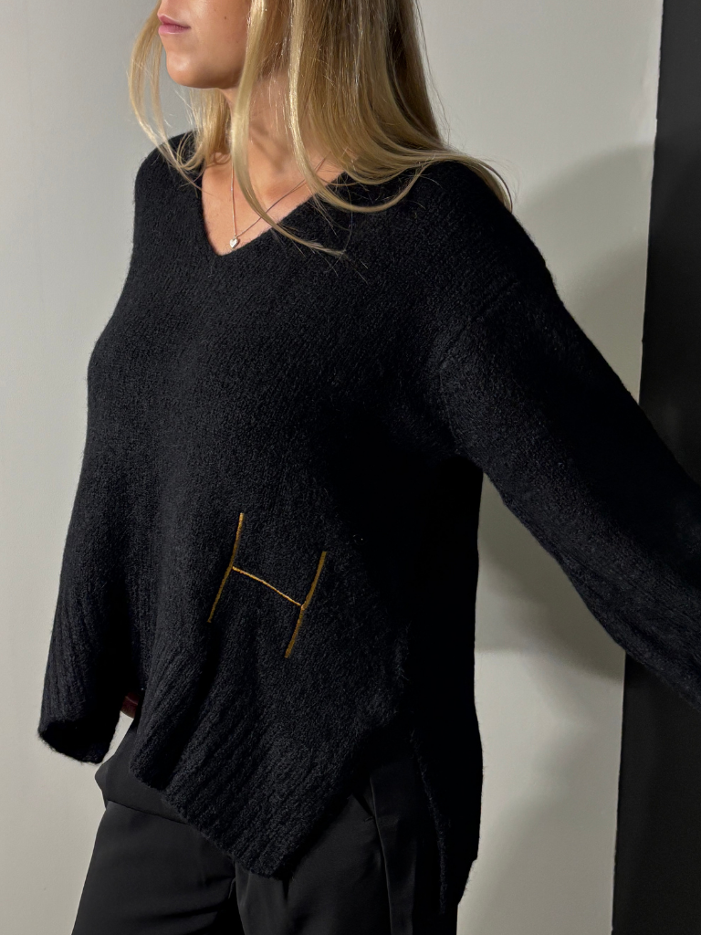 Sofie v-neck Sweater - Bild 3