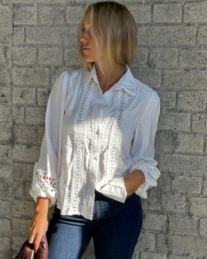 Filippa Lace Fluid Shirt
