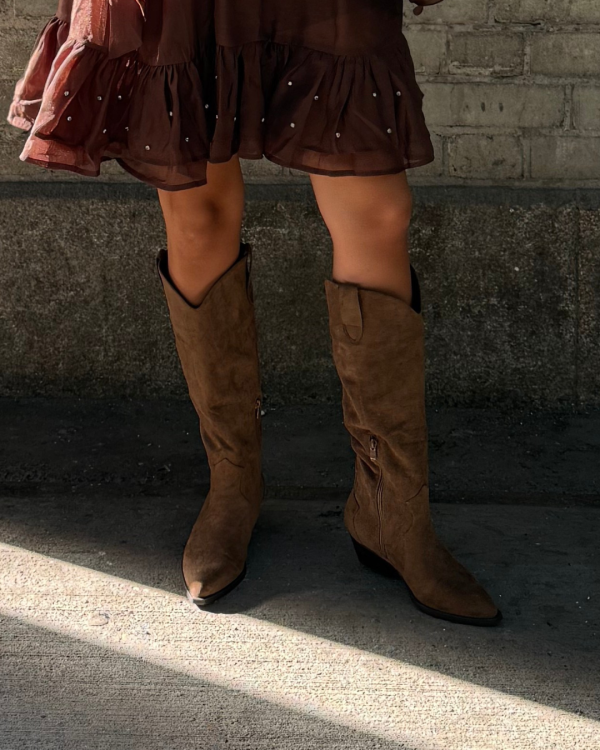 Emma Suede Cowboy Boots - Bild 4