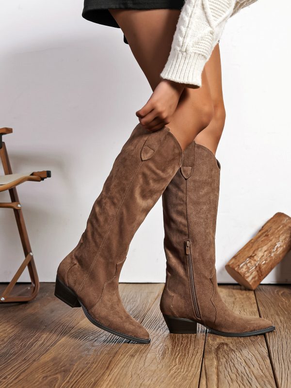 Emma Suede Cowboy Boots - Bild 2