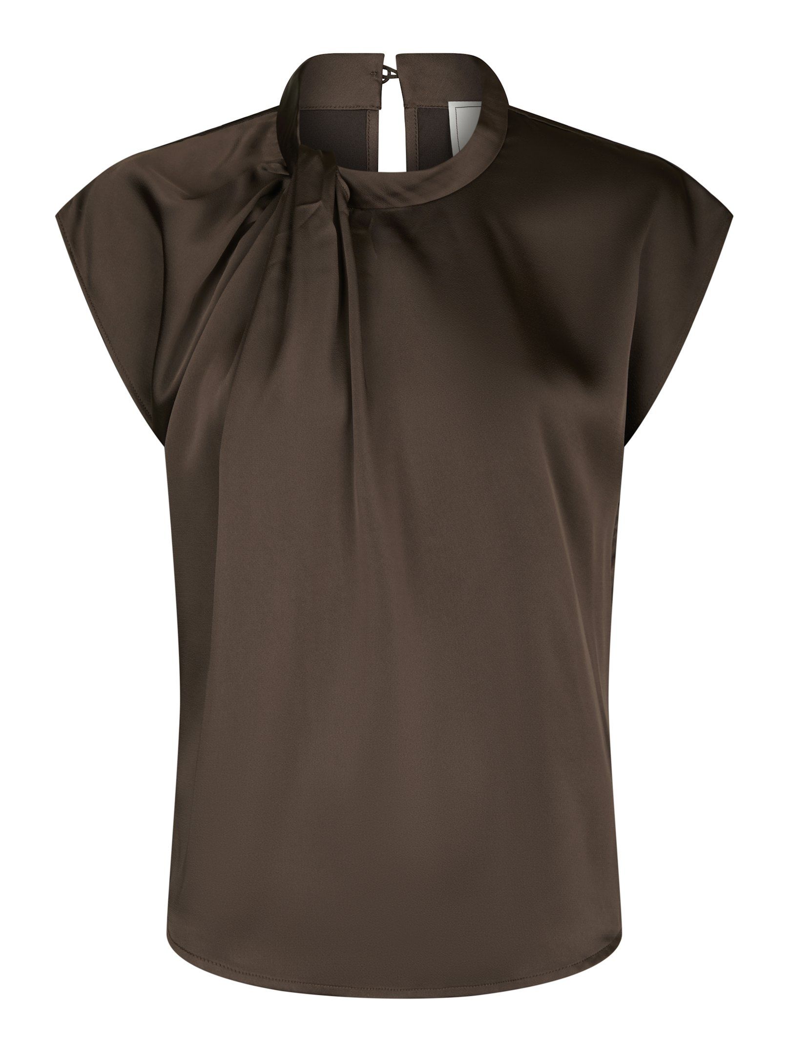 Fleur Drapy Satin Blouse - Bild 3
