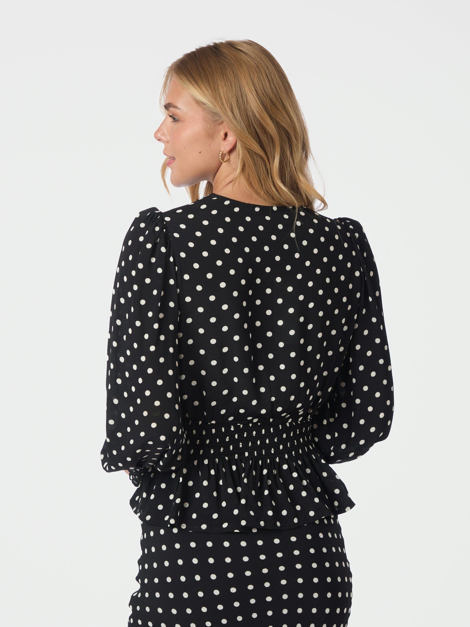 Tamona Crepe Dot Blouse - Bild 4