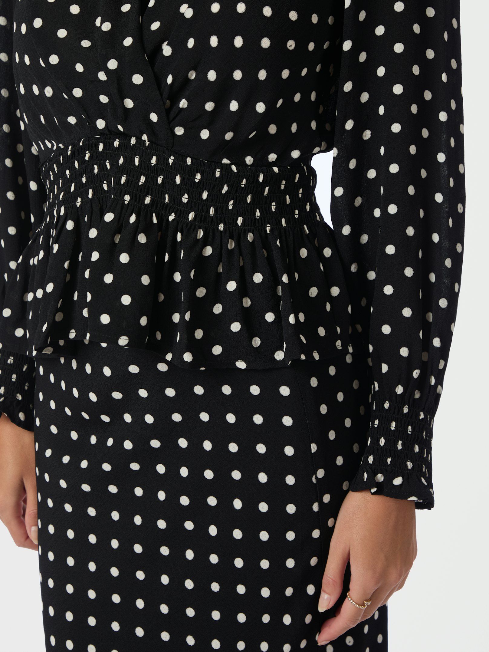 Tamona Crepe Dot Blouse - Bild 2