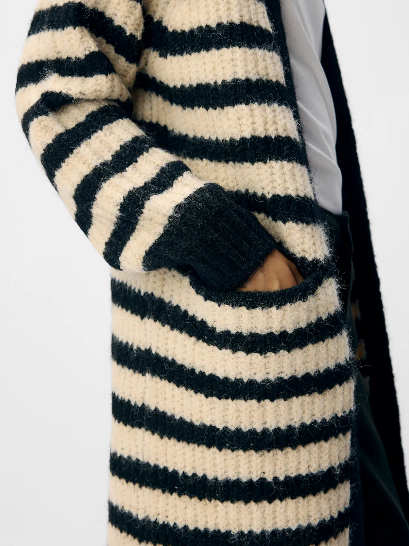 OBJMILU LS LO LONG KNIT CARDIGAN - Bild 3