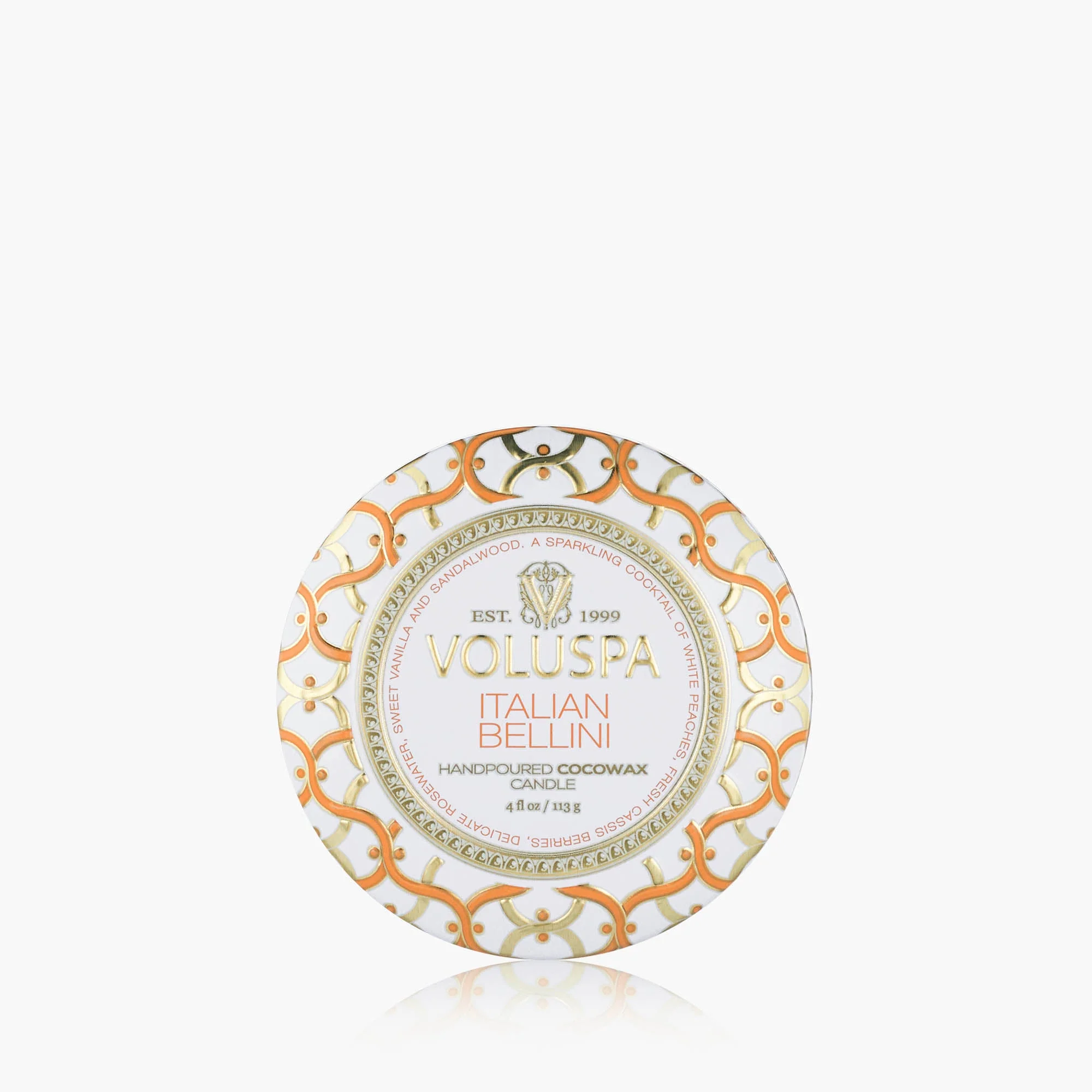 Minitin Candle 25h Italian Bellini