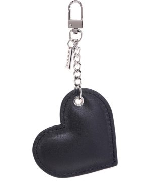 Leather Heart Charm Nappa