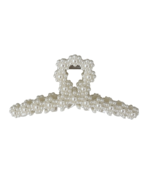 Vintage Pearl Hair Claw Looped
