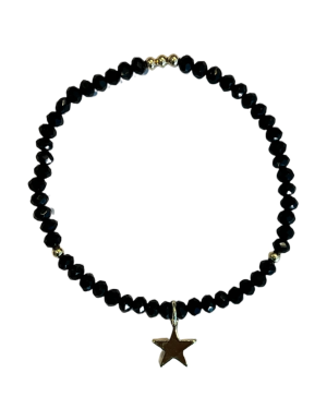 Crystal Bead Bracelet 4 mm