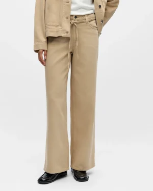 OBJROSIE MW WIDE JEANS