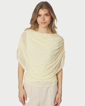Cottuna Drapy Mesh Top