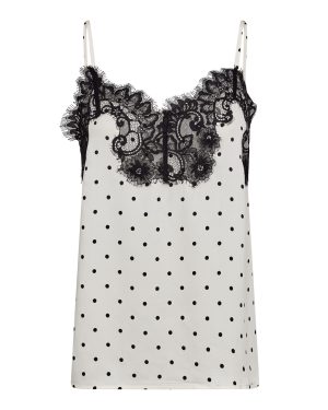 AmeliCC Dot Lace Singlet