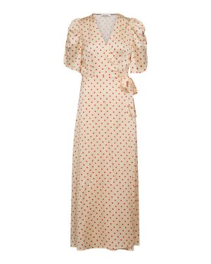 CambriaCC Dot Wrap Dress