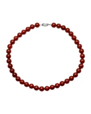 Elsa necklace red