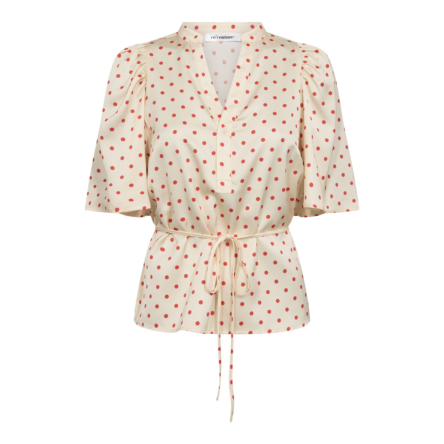 CambriaCC Dot SS Blouse